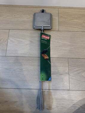 Coleman Camp Cooker Cast Aluminum Non-Stick Sandwich Maker Grill NEW
